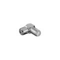 Adapter F female to TV male angled SKY SAT FIA-02, 10 pcs. in an envelope