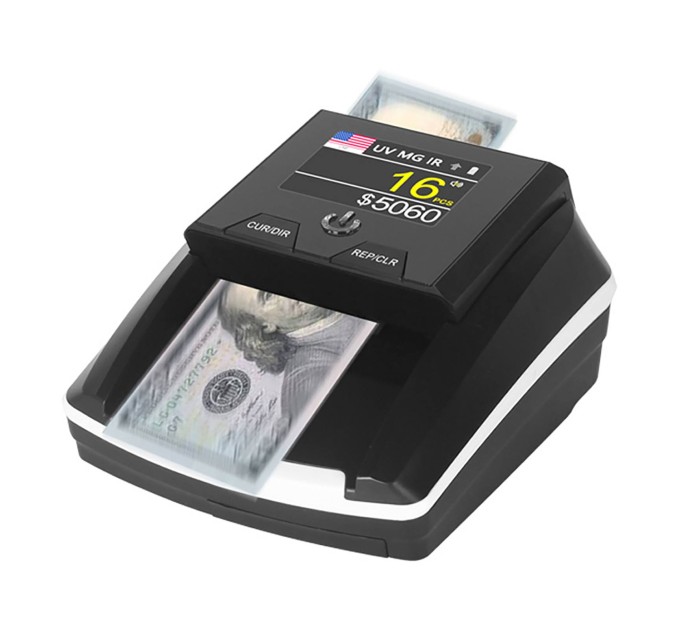 Автоматски детектор за фалшиви EURO, USD, GBP, CHF και TRL SKY SAT AL-136T