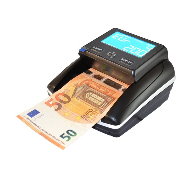 Автоматичен детектор за фалшиви EURO, USD, GBP, CHF и TRL банкноти CHUANWEI AL-130A