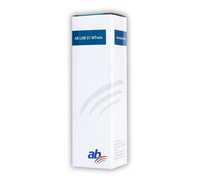 Converter with 2 outputs  AB LNB01 MTWIN