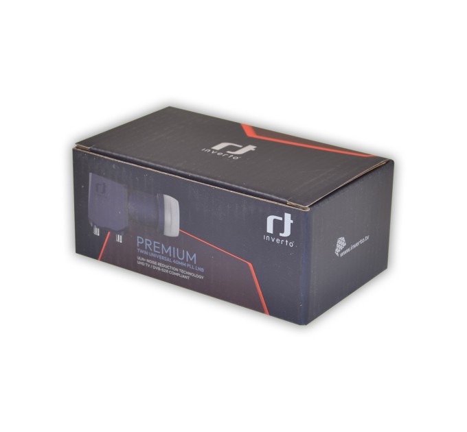 Convertor cu 2 ieșiri INVERTO PLL LNB IDLP-TWL413-PREMU-OPN 40mm