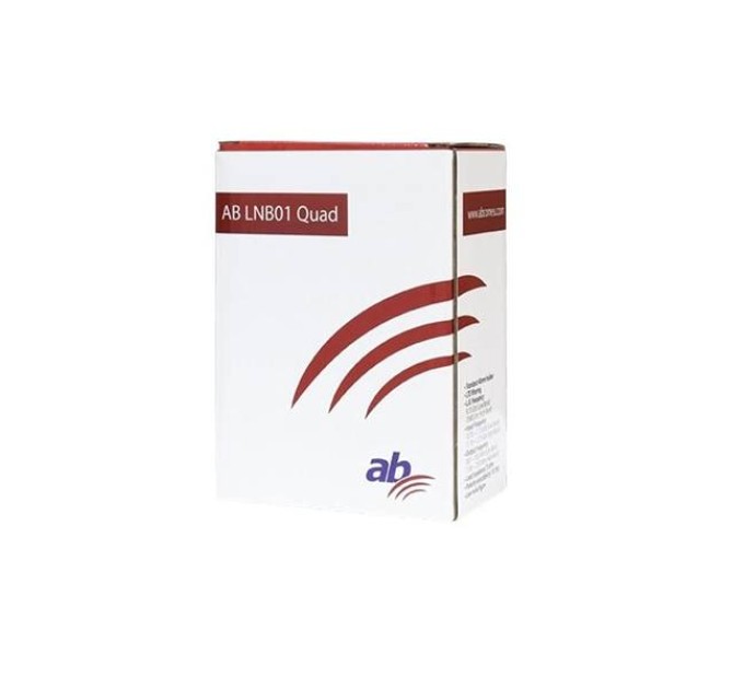 Converter with 4 outputs AB LNB 01 RED EDITION QUAD