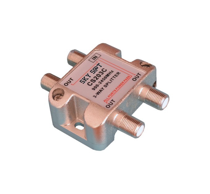High frequency splitter with 3 outputs SKY SAT CS203C