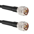 Високочестотен коаксиален кабел SKY SAT LMR-240 (N/M-N/M) - 10 м.