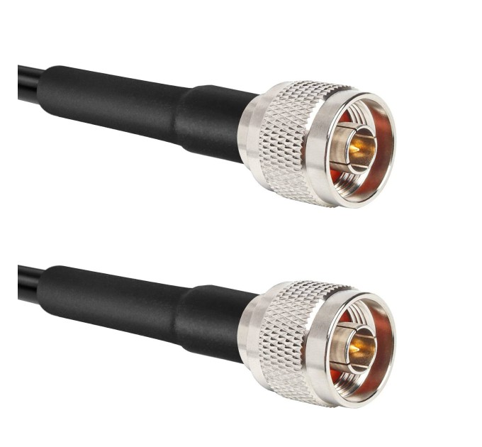 Високочестотен коаксиален кабел SKY SAT LMR-240 (N/M-N/M) - 10 м.