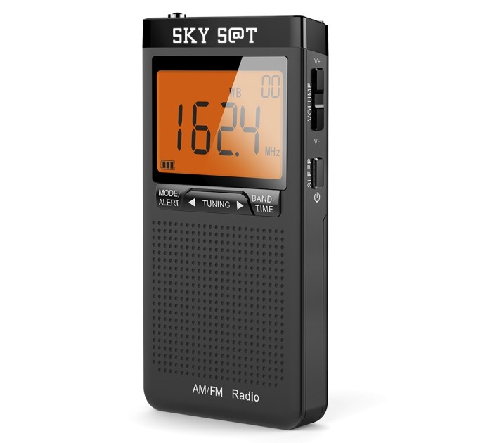 Portable pocket AM/FM radio SKY SAT PR-200