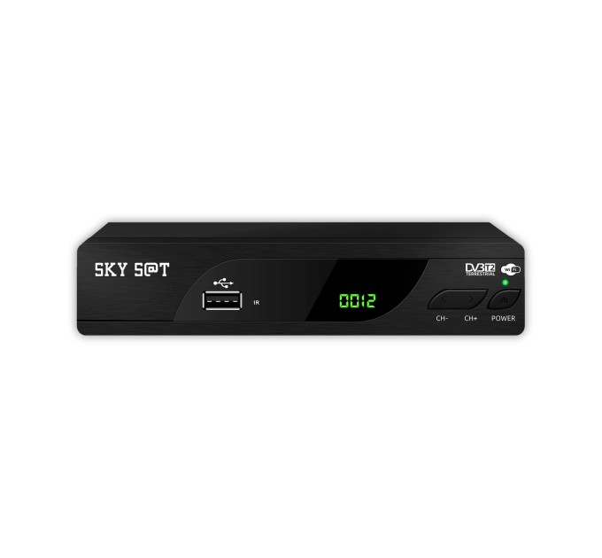 Приемник (декодер) за цифрова ефирна телевизия  SKY SAT U-002 DVB-T/T2