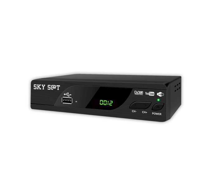 Приемник (декодер) за цифрова ефирна телевизия  SKY SAT U-002 DVB-T/T2