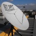 Satellite antenna SKY SAT 155 cm, white, aluminum, parabolic