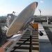 Satellite antenna SKY SAT 155 cm, white, aluminum, parabolic