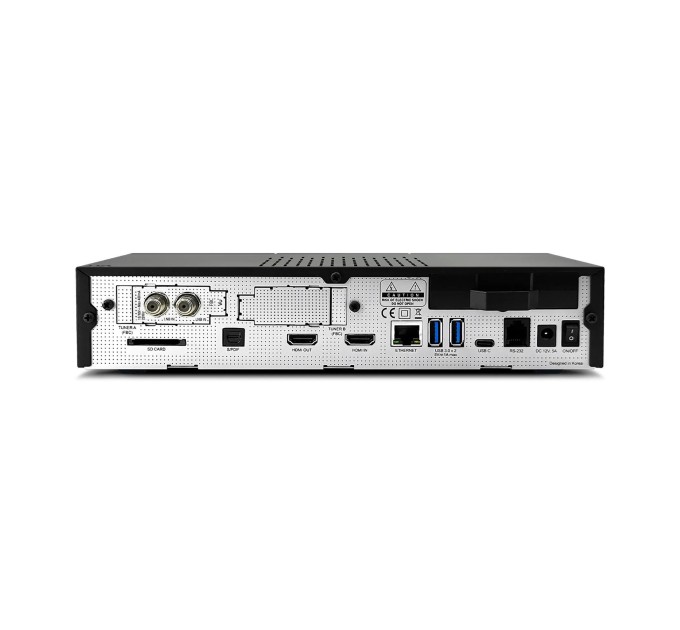 Сателитен приемник VU+ DUO 4K Lite (1x DVB-S2X FBC Twin Tuner)