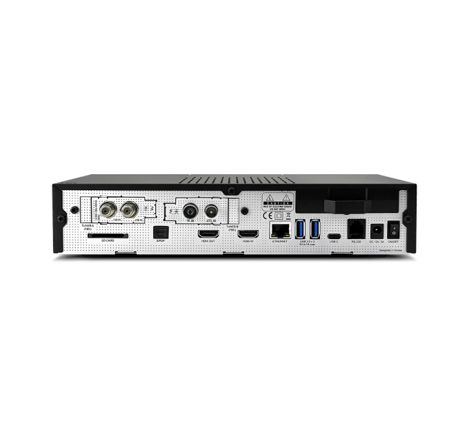 Комбо приемник VU+ DUO 4K Lite (1x DVB-S2X FBC Twin Tuner + 1x DVB-C FBC V.2 Tuner)